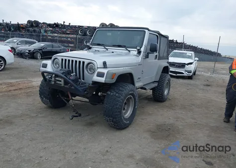 2003 Jeep Wrangler Sport z USA, uszkodzony, nr VIN 1J4FA49S93P318725